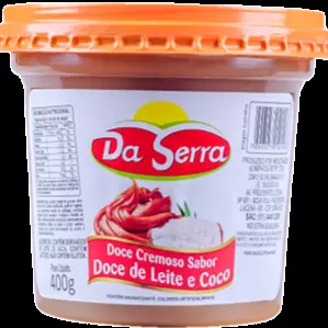 DOCE SABOR DOCE DE LEITE E COCO