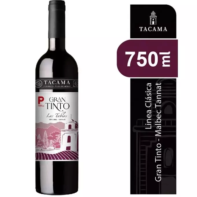 TACAMA GRAN TINTO DOS CEPAS
