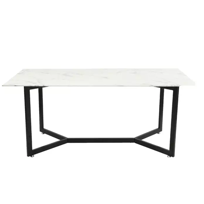 Mesa Moncloa Base negra 200x90