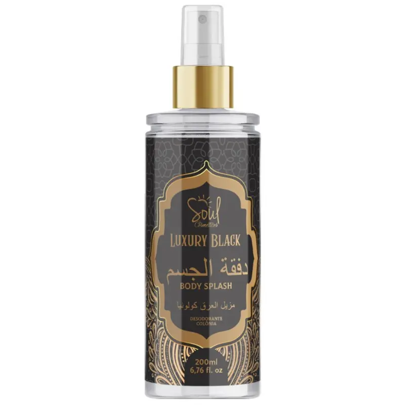 Body Splash Luxury Black Soul 200ml