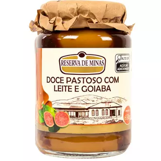 Doce Pastoso com Leite e Goiaba 650g