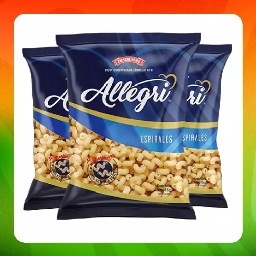 Bulto Allegri Pasta Espirales 1kg