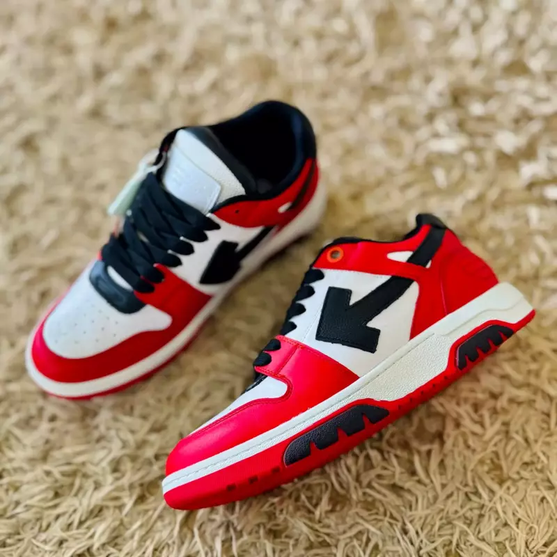 TENIS OFFWHITE RED