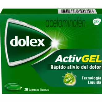DOLEX ACTIVEGEL 20 CAPSULAS LIQUIDAS