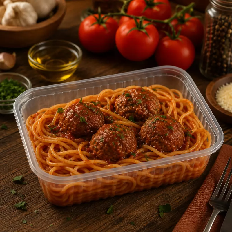 Espaguete c/ Almôndegas (400g)