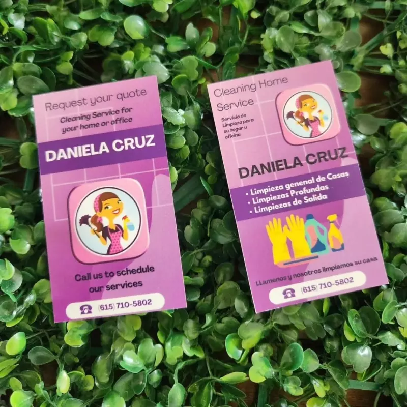 Tarjeta de Negocios Matte o Glossy