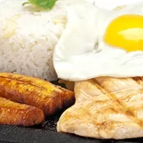 Pollo a la plancha a lo pobre