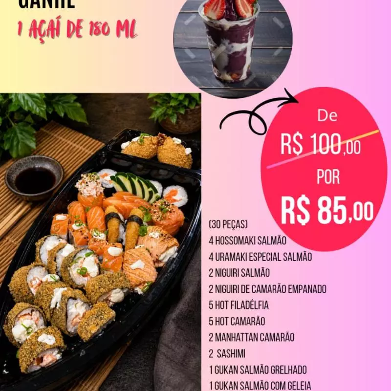 BARCA TOP +1 AÇAI