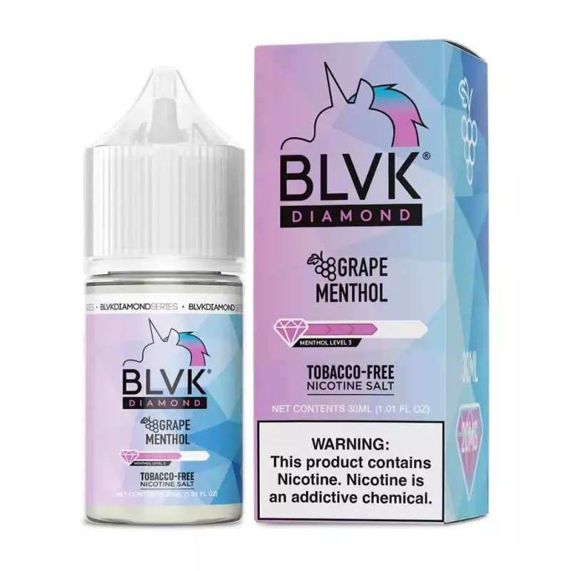 BLVK Diamond Grape Menthol 50MG 30ML
