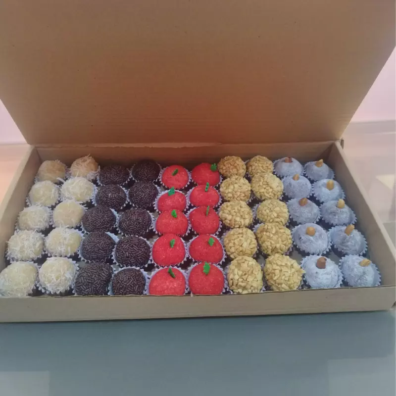 caixa 50 doces