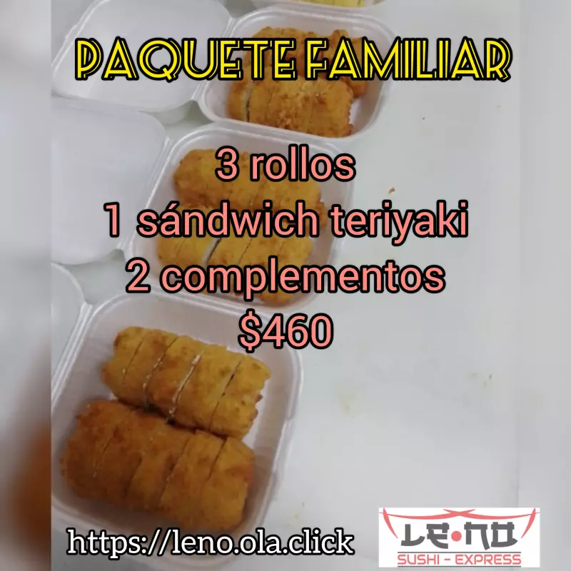 PAQUETE FAMILIAR