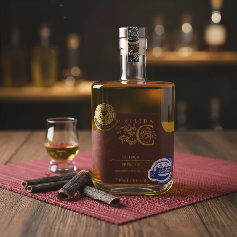 Cachaça Cállida Premium Amburana