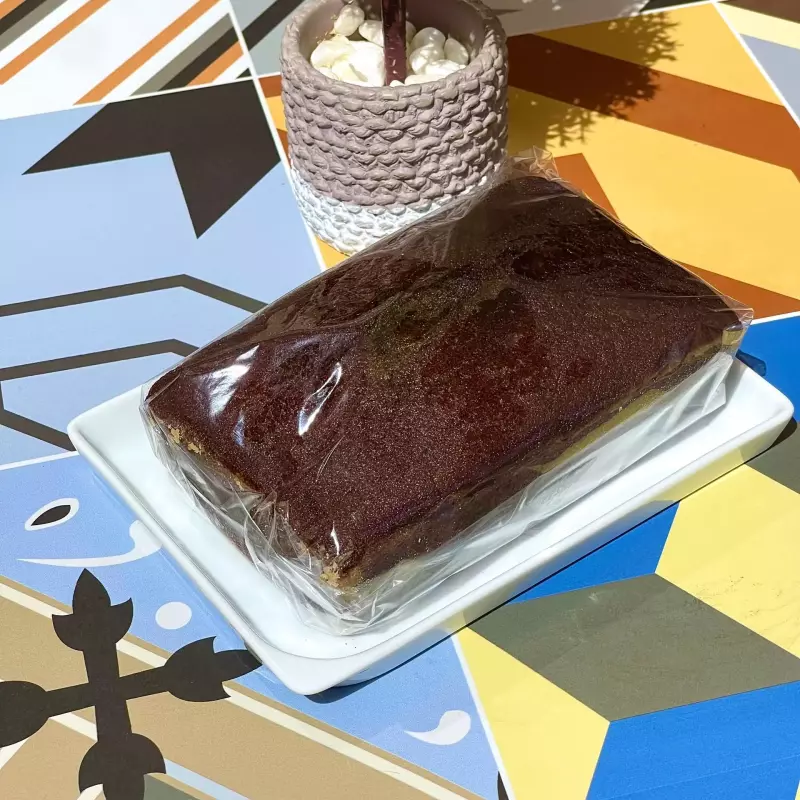 Ponqué tradicional rectangular