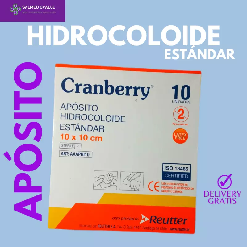 APÓSITO HIDROCOLOIDE ESTÁNDAR C/U