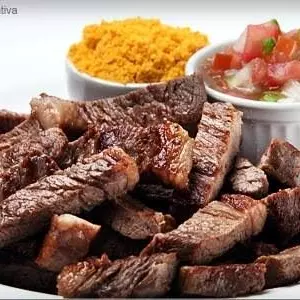 Porção de Contra Filé acebolado