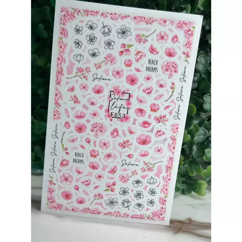 Cartela Adesivo F853