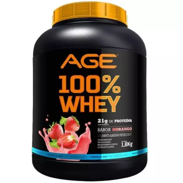 100% Whey 1,8Kg AGE