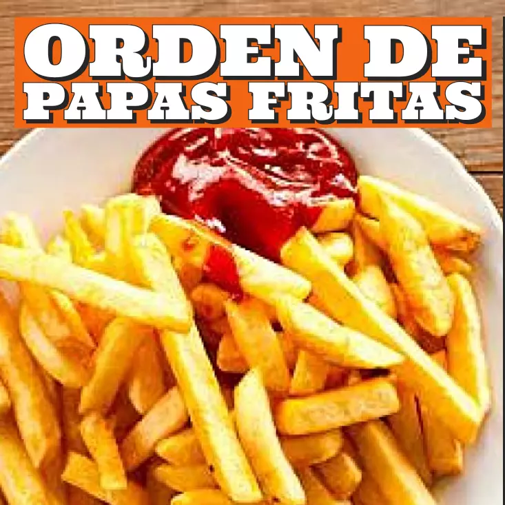Orden de papas fritas (Tamaño a Elegir)