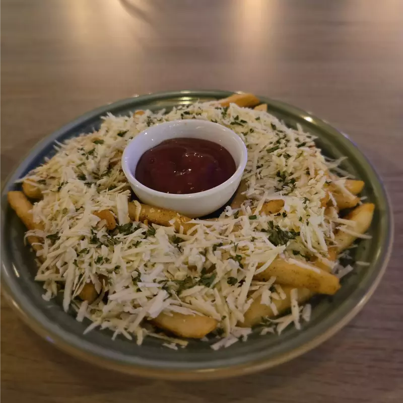 PAPA FRANCESA CON QUESO