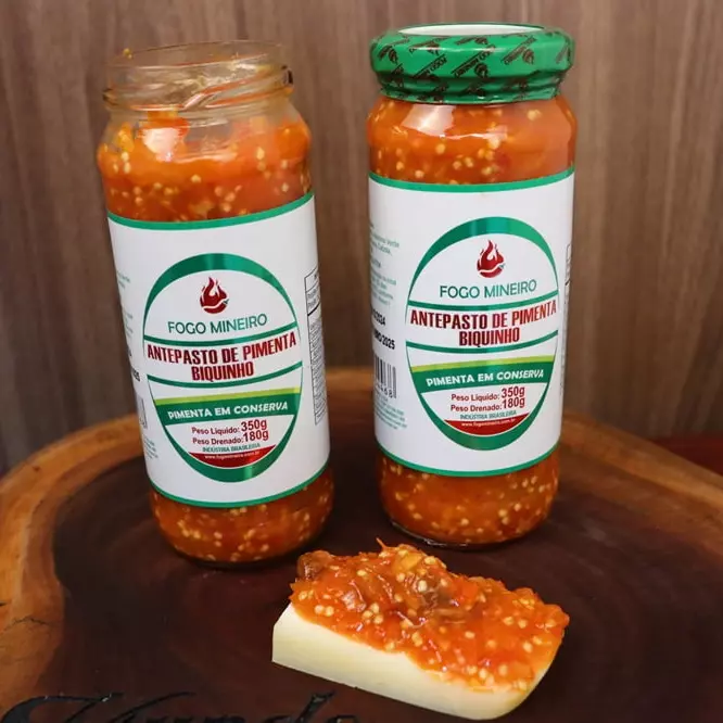 ANTEPASTO DE PIMENTA BIQUINHO 350G
