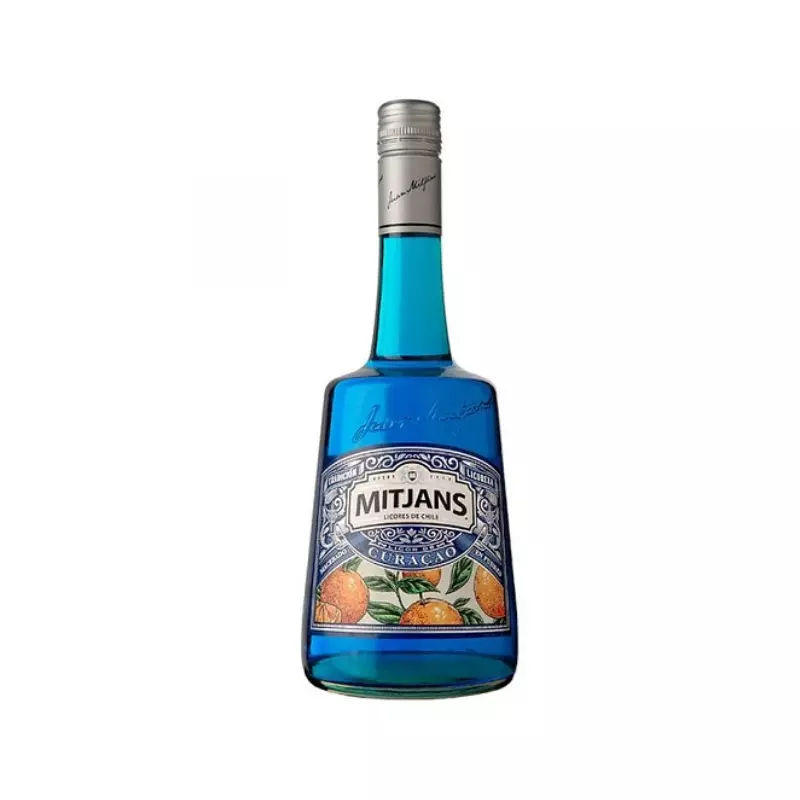Licor Curacao Azul Mitjans 20º 750 c