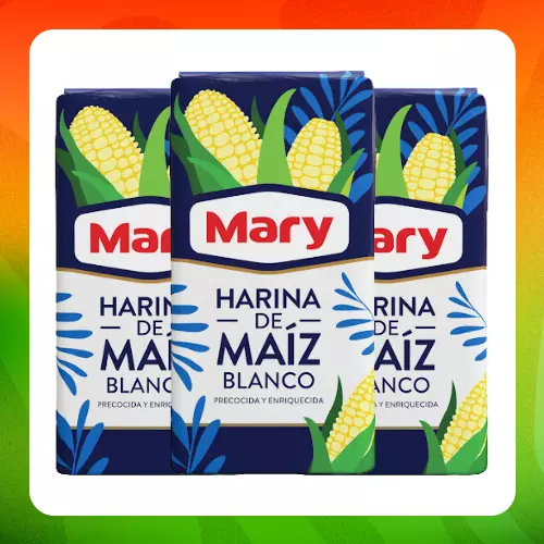 Bulto Mary Harina Maíz 900g