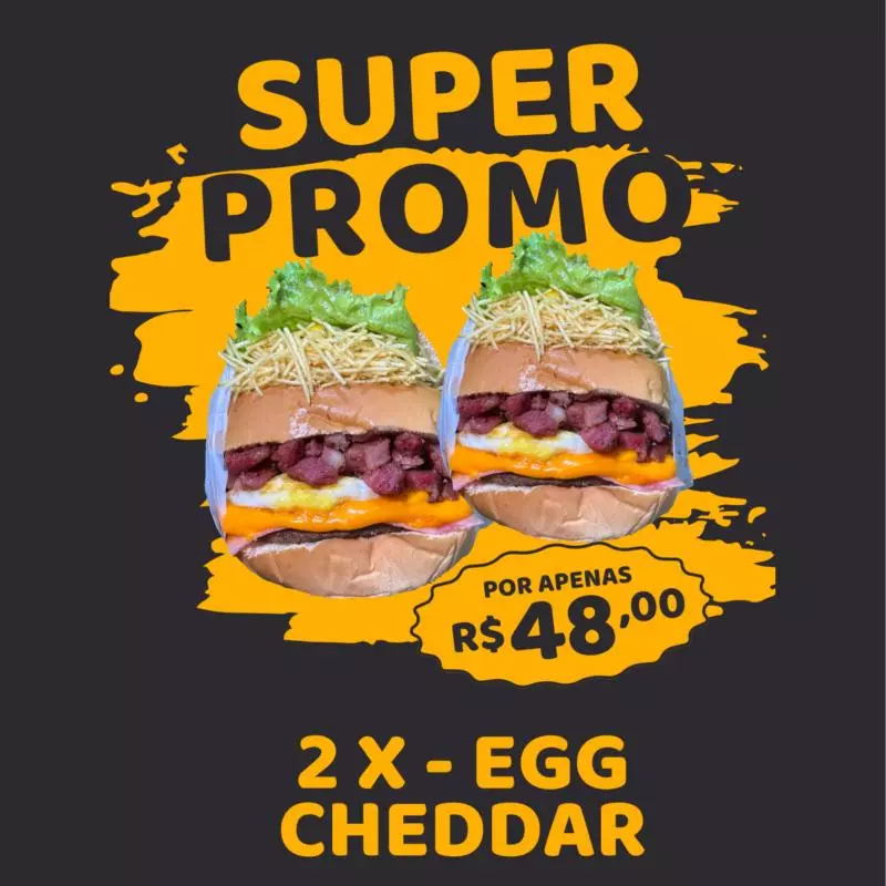 ( 2 X- Egg Cheddar ) Super Promo