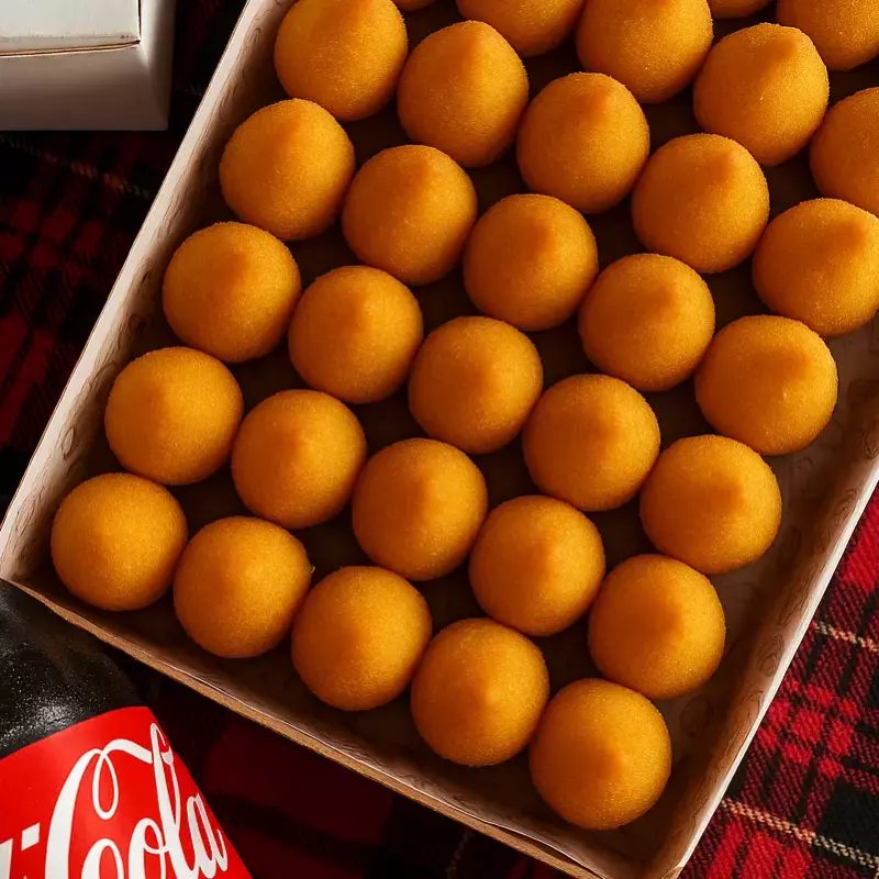 100 Mini Salgados Fritos