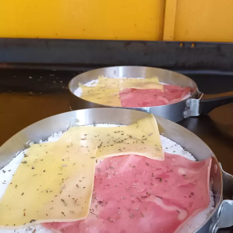 Tapioca de Presunto e Queijo