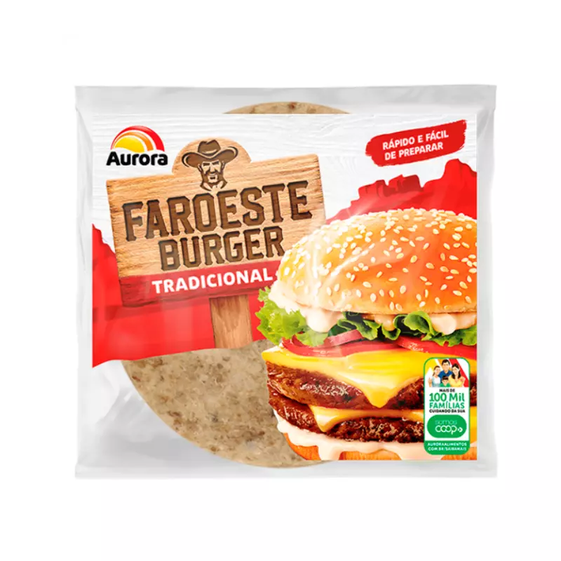 Carne de Hambúrguer Tradicional 56g