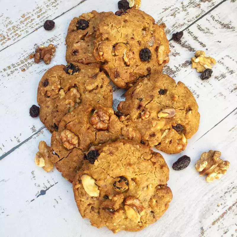 Cookie de nuez y pasas