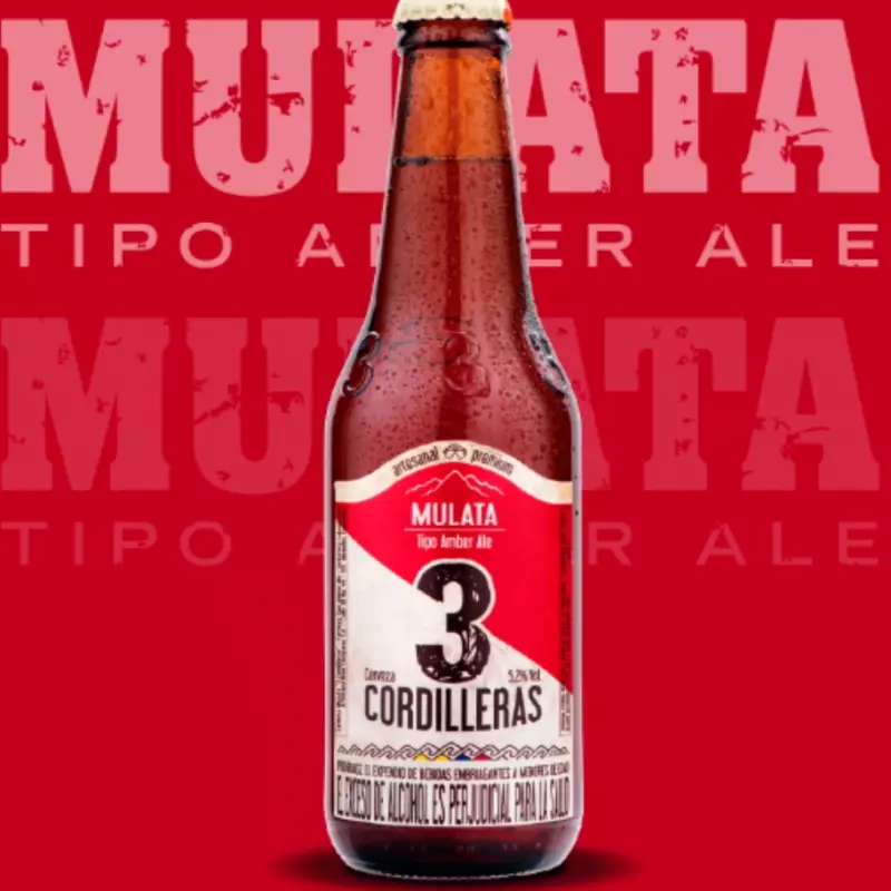 Cerveza  Mulata Roja Artesanal