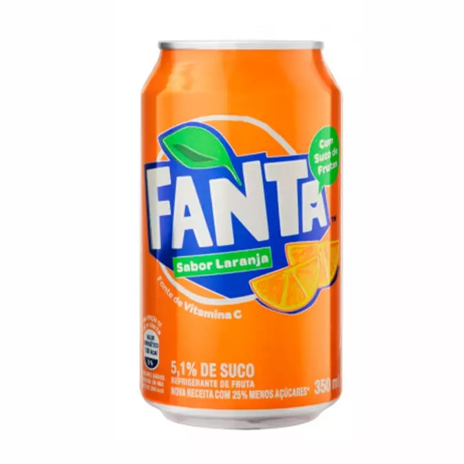 Fanta Laranja LATA