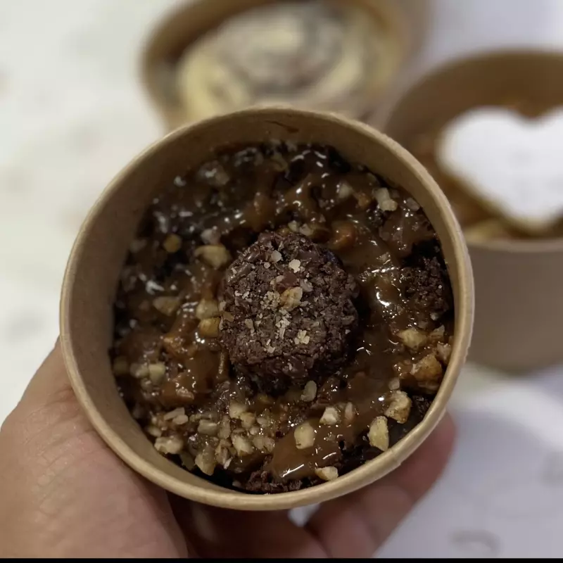 Cuchareable de brownie