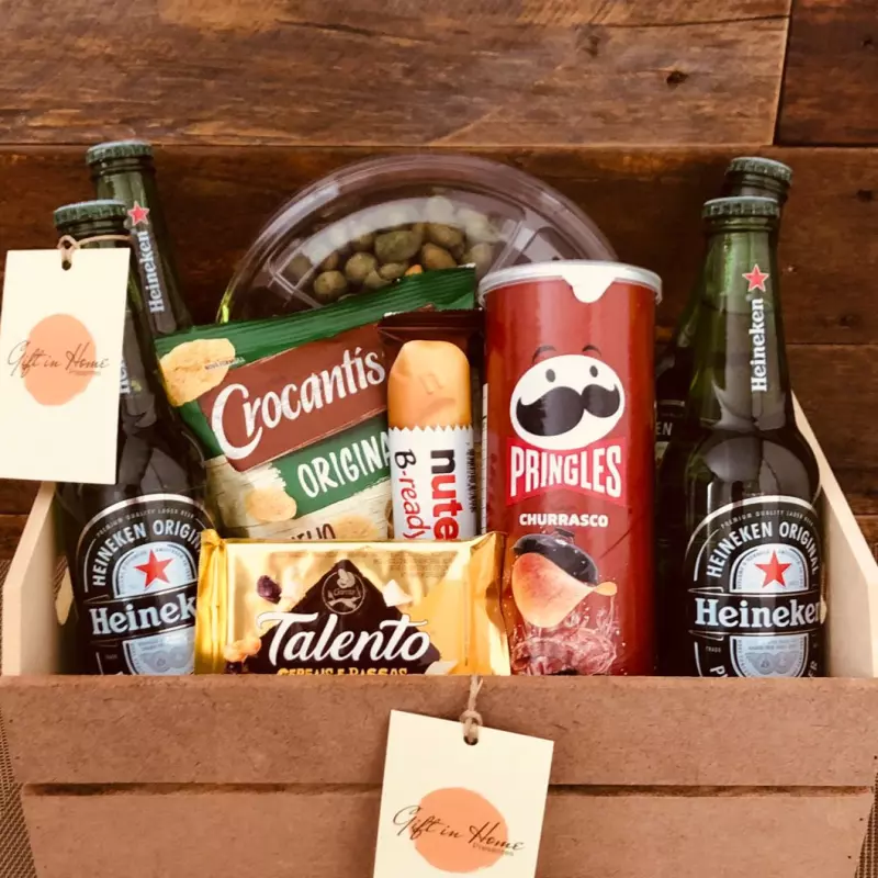 CESTA DE CERVEJA HEINEKEN DOUBLE