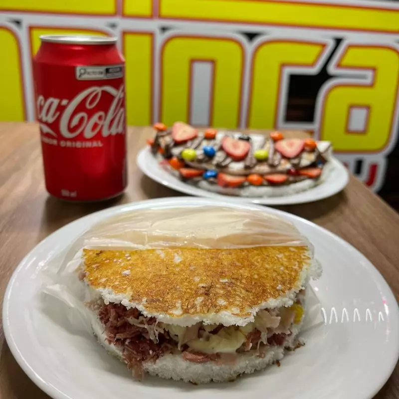 Tapioca Charque l+Tapioca Sensação