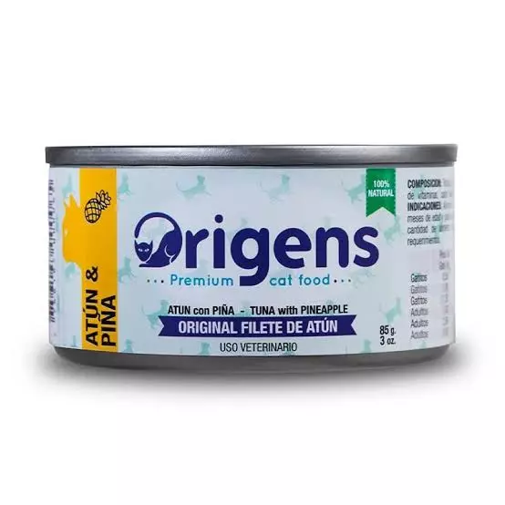 ORIGENS Filete de Atún y Piña 85 GR