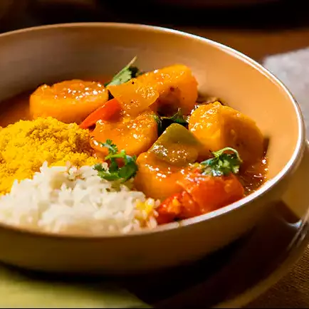 Moqueca de banana da terra