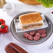 Cachorro quente de calabresa