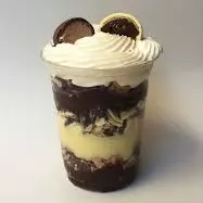 Copo da felicidade de bombom