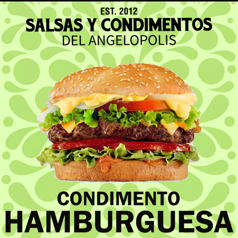 CONDIMENTO PARA HAMBURGUESA
