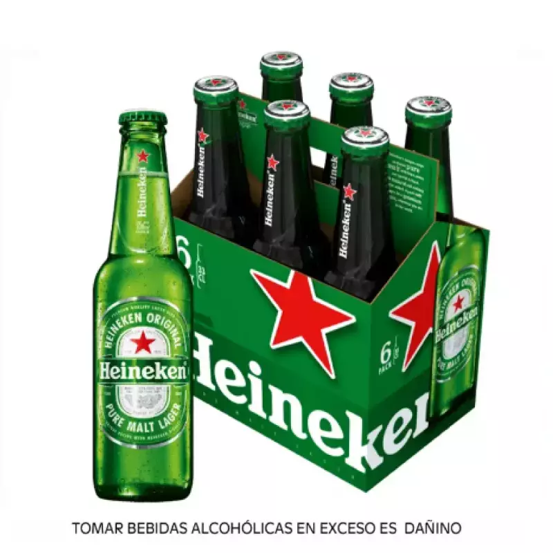 Six(6 und) Pack Heineken 330ml