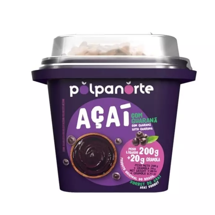 Creme de Açaí Polpanorte C/ Granola