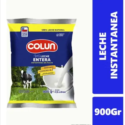Leche polvo colun 900gr