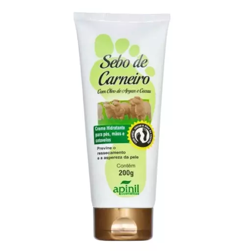 Creme Sebo de carneiro Apinil-200g