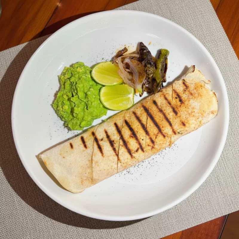 Taco árabe de bistec