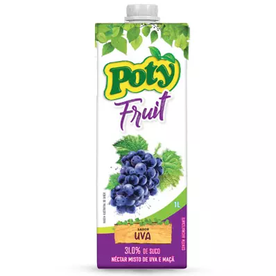 Poty Fruit 1 litro Uva