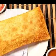 Pastel de Frango, queijo e milho