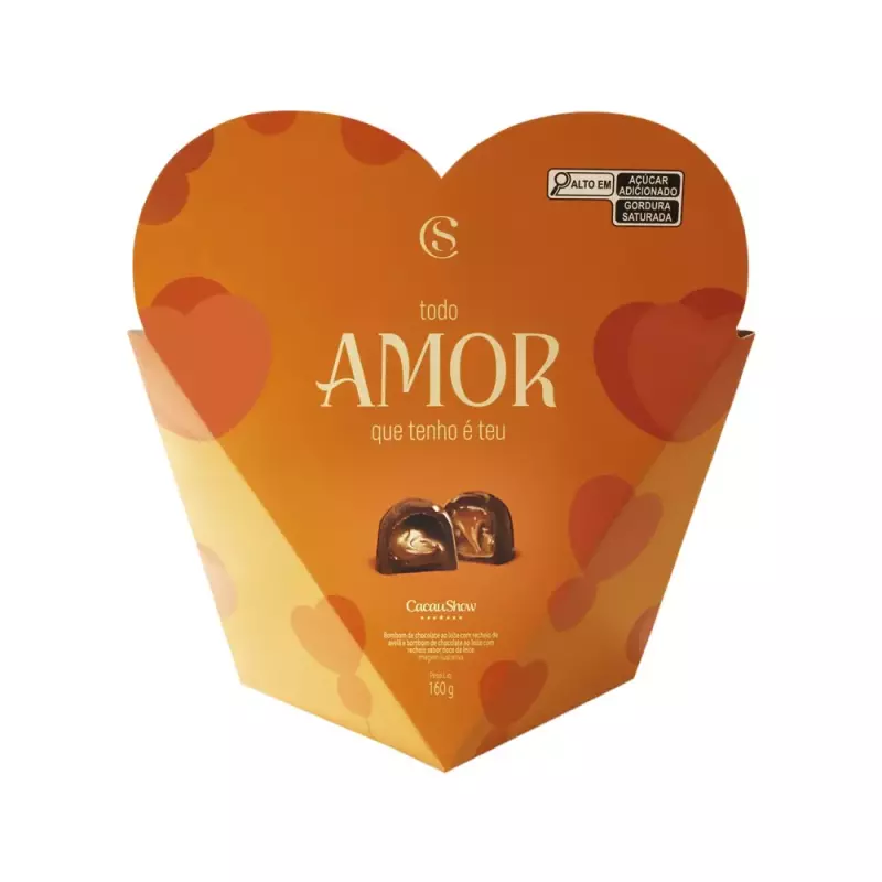 Bombons ao Leite Amor 160g
