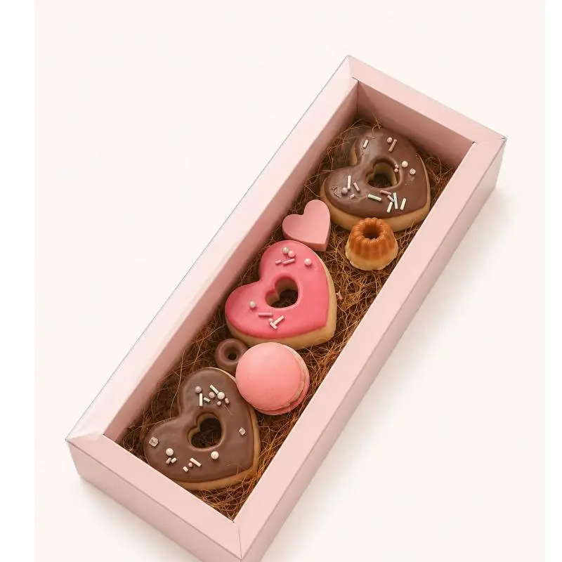 Caja vela postre